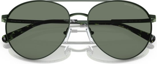 Zonnebril Michael Kors 0MK1138 18943H- Arches Green Metal — afbeelding 5