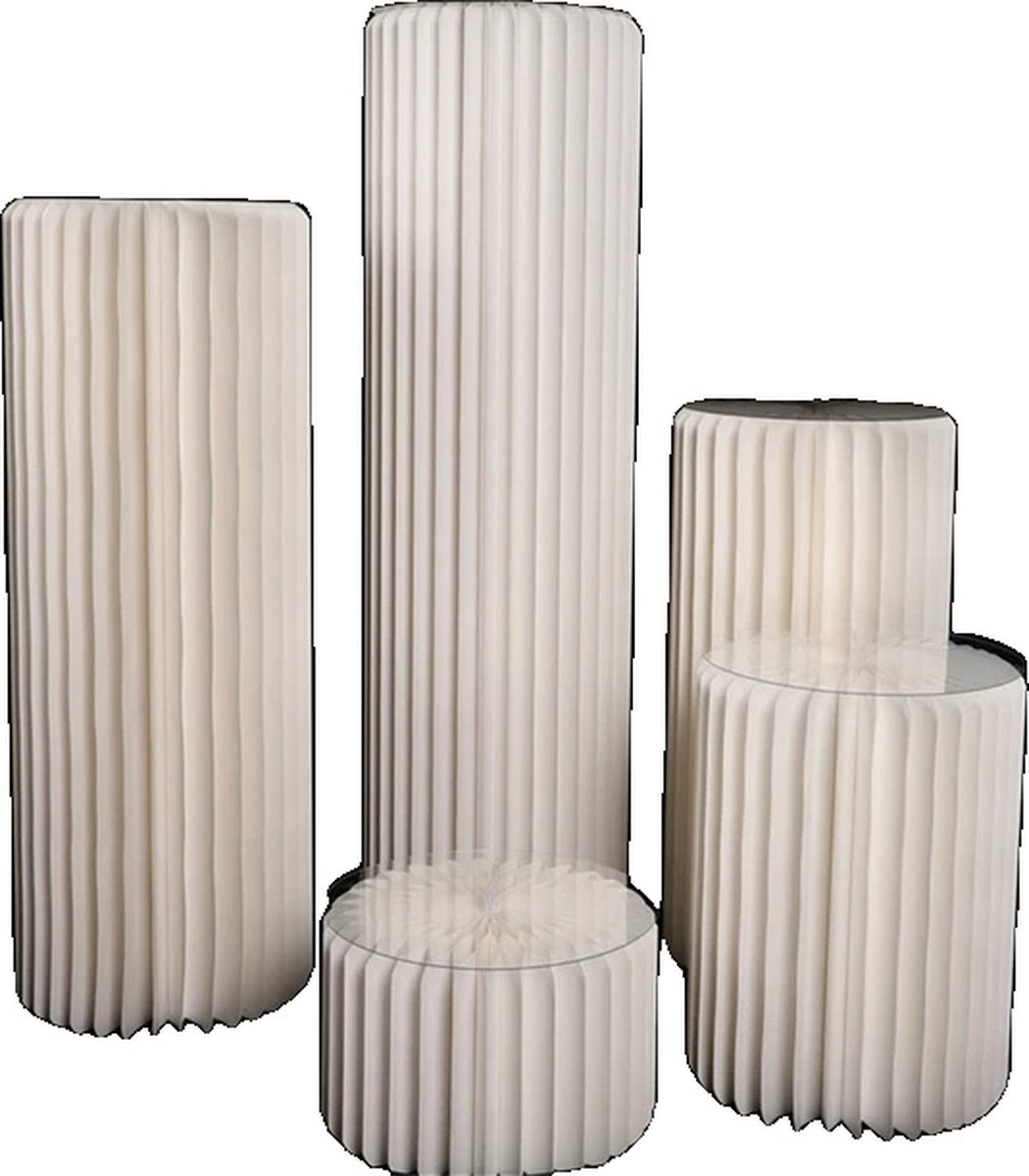 Romeinse zuil, opvouwbaar ontwerp, bruiloft decoratie, H20 40 60 80 100