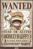 Poster One Piece - Wanted Luffy Wano 61x91,5cm