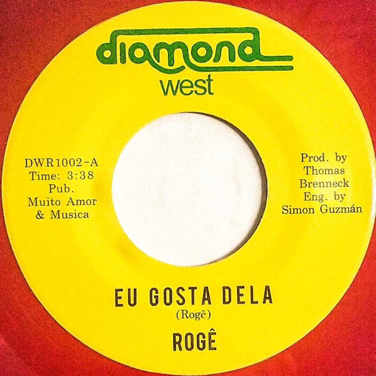 Rogê - Eu Gosto Dela / Seu Zé (7" Single) (Coloured Vinyl)