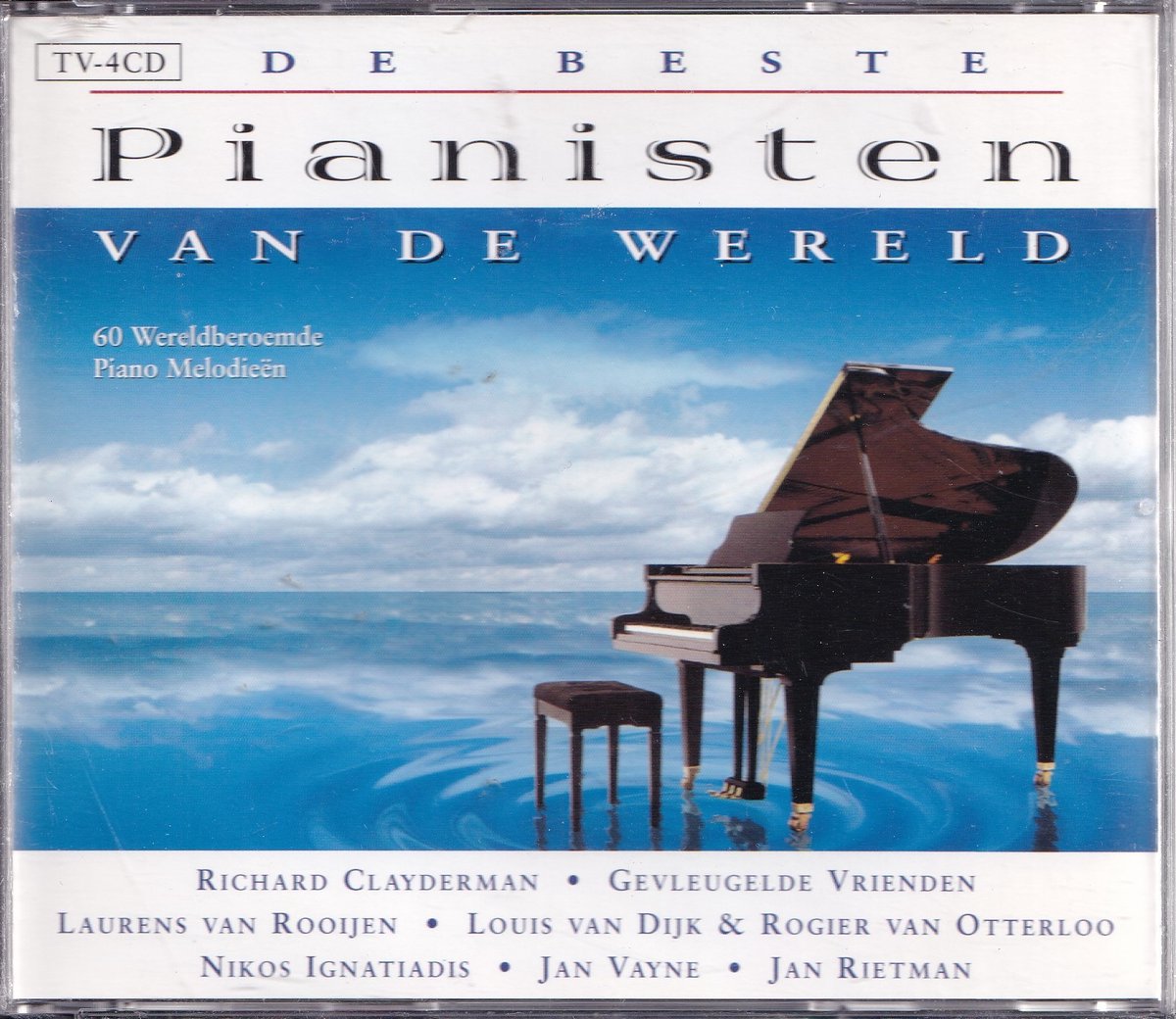 4CD De beste pianisten van de wereld - Diverse componisten - Diverse artiesten