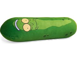 Rick and Morty - Pluche Kussen - Grappig Sierkussen - Pickle Rick, Groen 60 cm