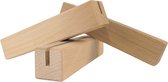 Fotolijst Hout / Fotostandaard / kaarthouder / fotohouder 15 x 3 x 3 cm