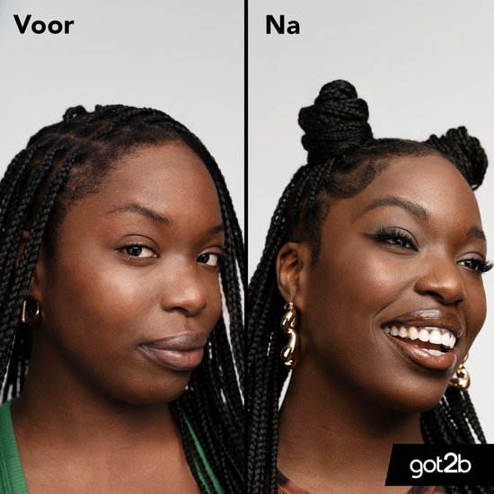 Got2b 2in1 Gel For Brows & Edges - Haarstyling - Wenkbrauwpotlood - Sneldrogende en Transparante - Stijl en Fixeer - 16 ml