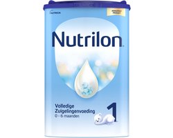 Nutrilon 1 Volledige Zuigelingenvoeding 0 - 6 maanden - Flesvoeding Vanaf De Geboorte – 800g