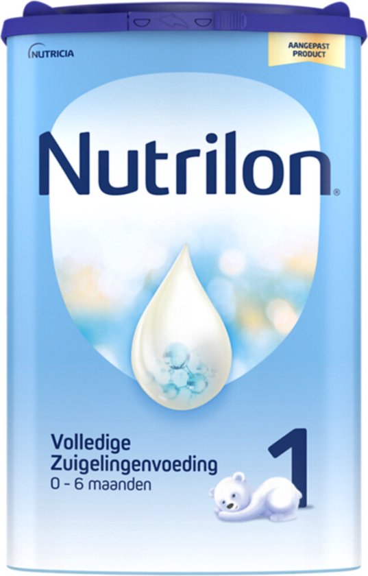 Nutrilon 1 Volledige Zuigelingenvoeding 0 - 6 maanden - Flesvoeding Vanaf De Geboorte – 800g