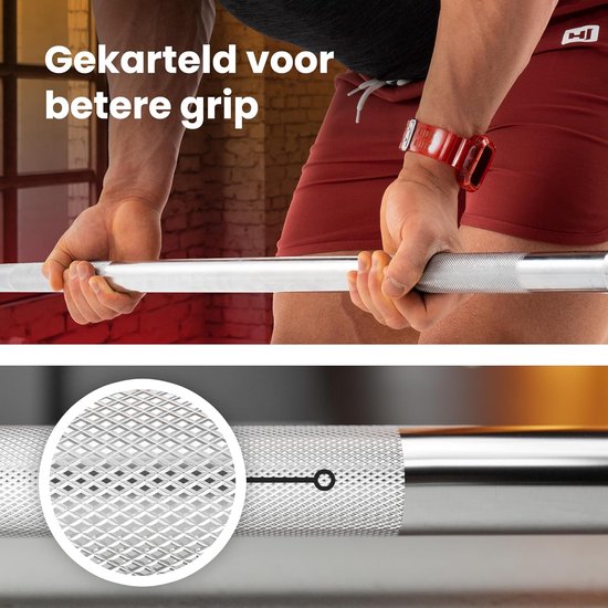 VirtuFit Dumbbellstang met Schroefsluiting - 30 mm
