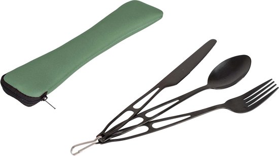 Bo-Camp - Outdoorbestek - 3-Delig - In Etui — afbeelding 2