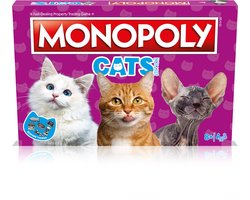 Winning Moves Monopoly Cats Edition - Engelstalig bordspel