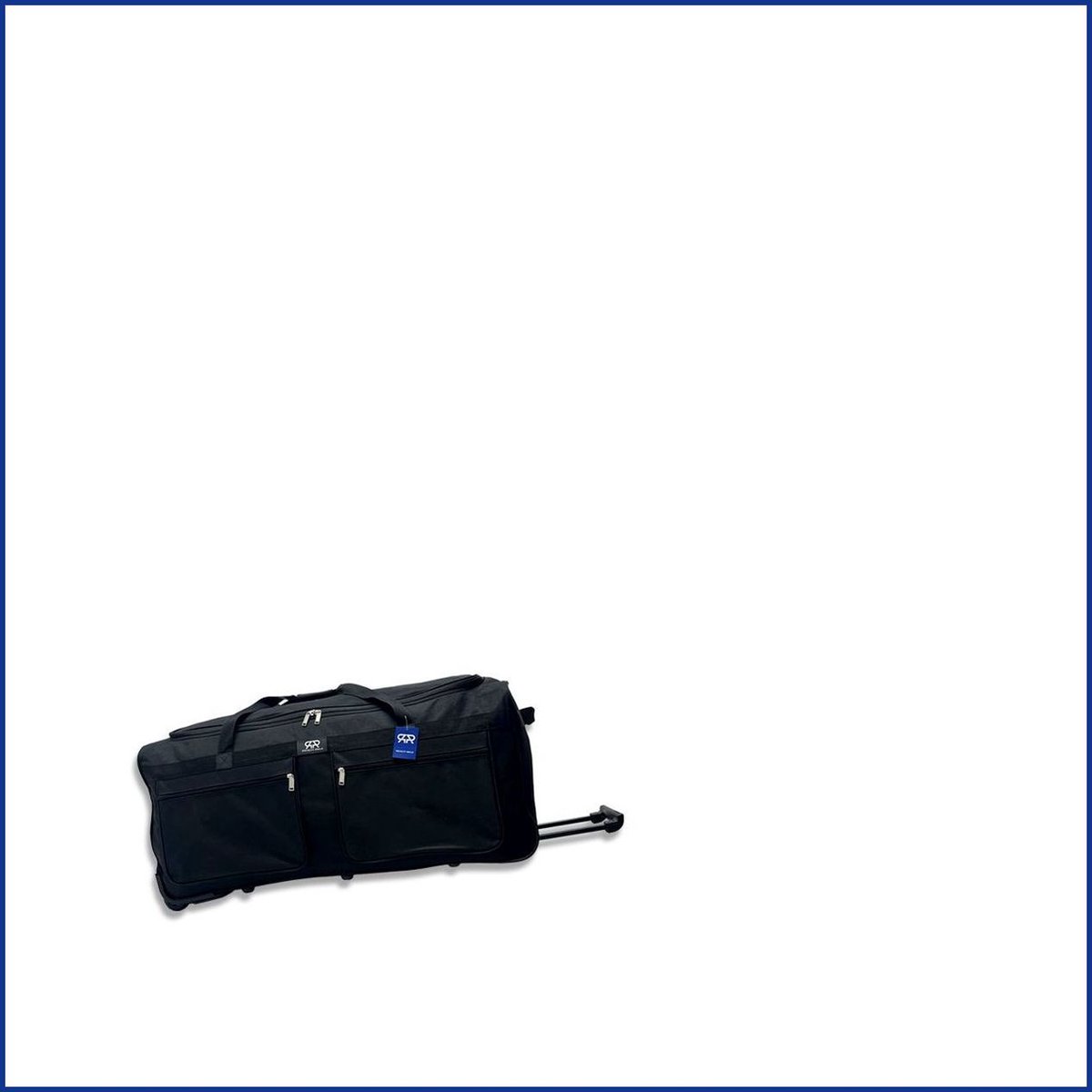 Royalty Rolls Wieltas - 50 cm - 45 liter - Zwart