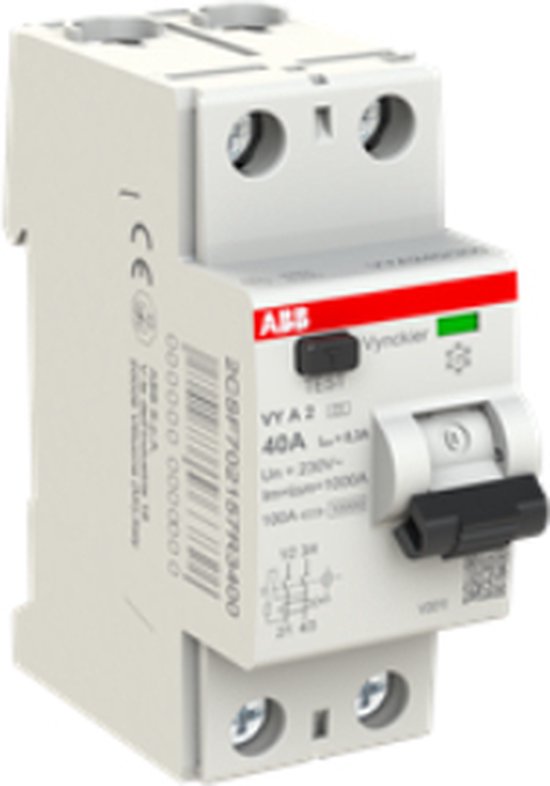 Différentiel O Jump 2 pôles 40A 30MA (DOJA 240/030)