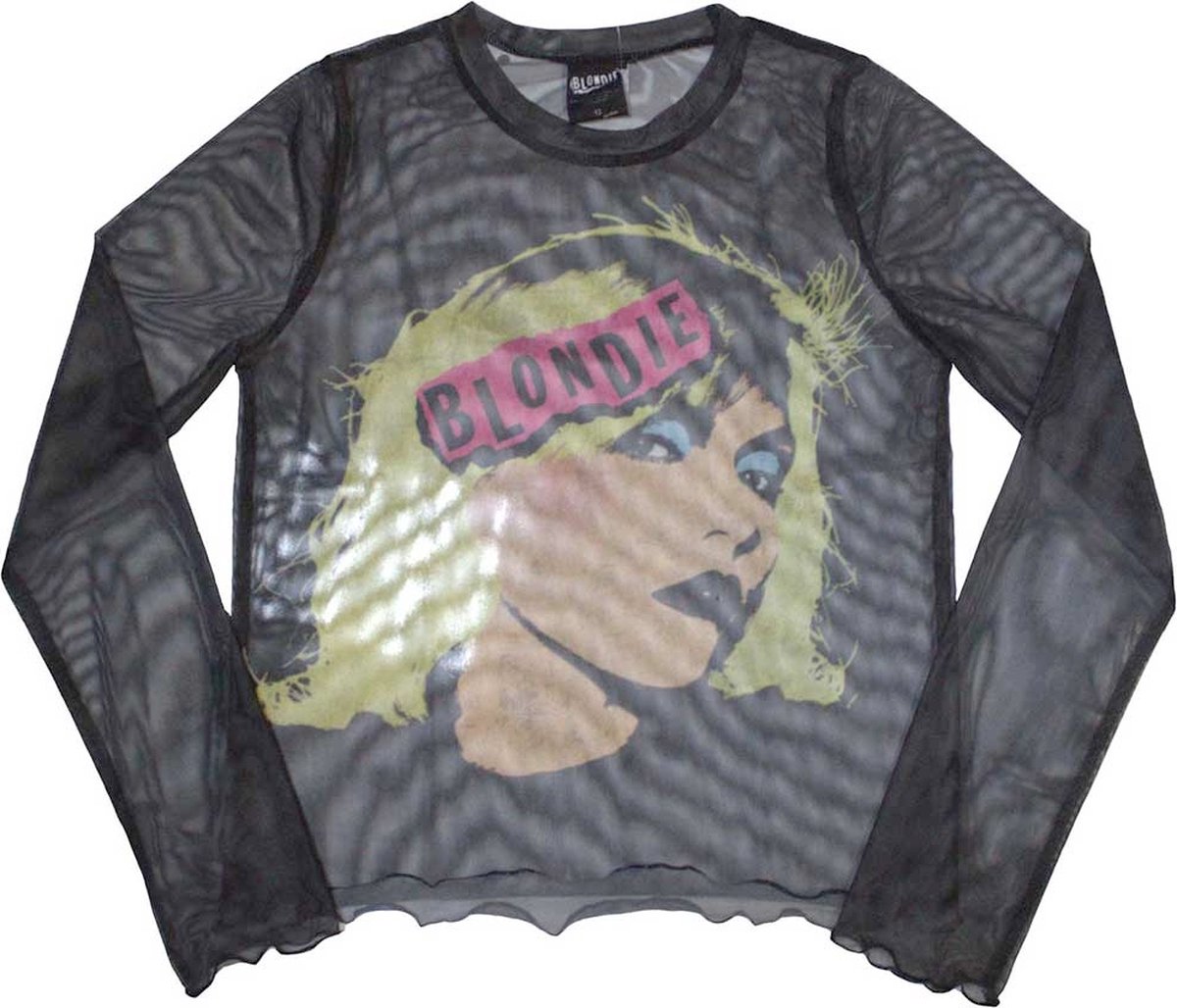 Blondie - Punk Poster Longsleeve top - XS - Zwart