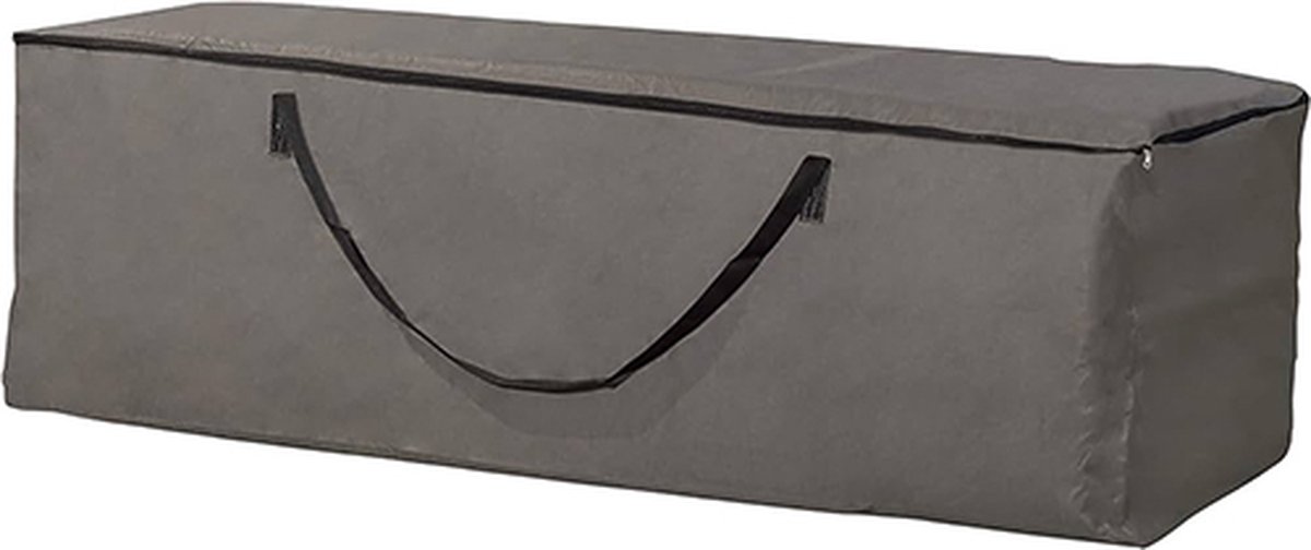 Opbergtas voor Tuinmeubelkussens - 200 x 75 x 60 cm (4 – 6 lounge- tuinkussens) - Grijs / Antraciet