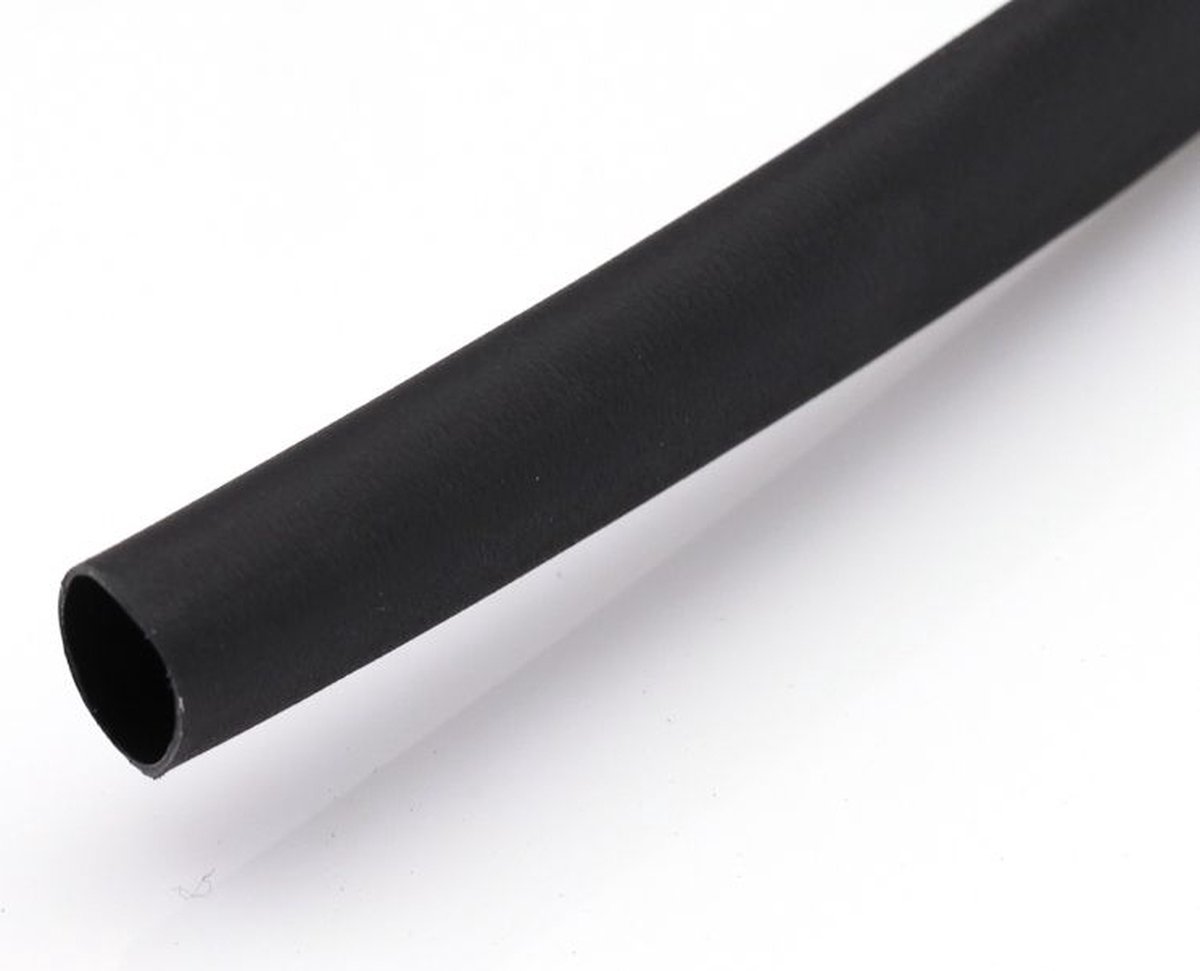 RIPCA Krimpkous 3:1 verlijmend 12-4mm zwart 5mtr.