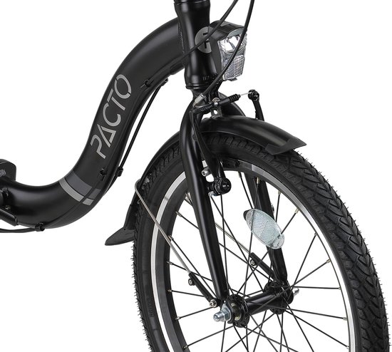PACTO SEVEN N7 FOLDING BIKE BLACK Nexus 7v VOUWFIETS PLOOIFIETS TERUGTRAPREM LAGE INSTAP FIETS ALUMINIUM van PACTO — afbeelding 4