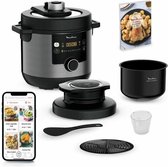 Bol.com Moulinex YY4903FB Turbo Kitchen & Fry Multipper Multifunction Turbo-Crisp Cover 15 programma's drukkooking intuïtief aanbieding