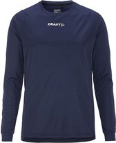 Craft Rush 2.0 T-Shirt Met Lange Mouwen Kinderen - Marine | Maat: 134/140