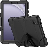 Tablet hoes Geschikt voor Samsung Galaxy Tab A9 hoes Extreme Robuust Armor Case Hoesje - Tablet hoes Samsung tab A9 screenprotector Ingebouwde Extreme protectie Army Backcover hoes - Ntech