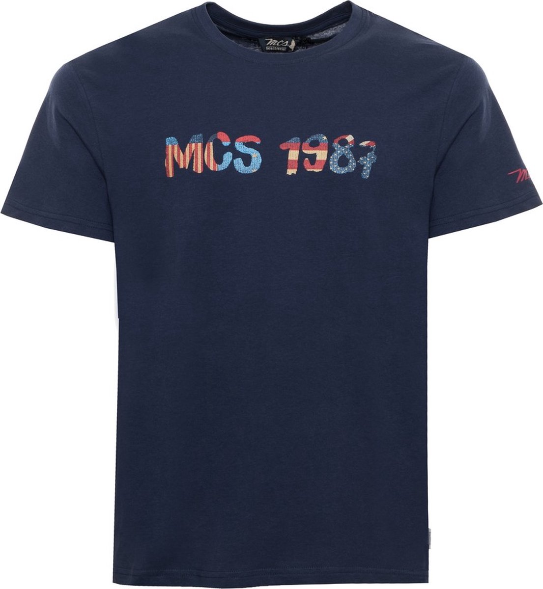 MCS - T-shirt - Nadruk - Korte Mouw - Mannen