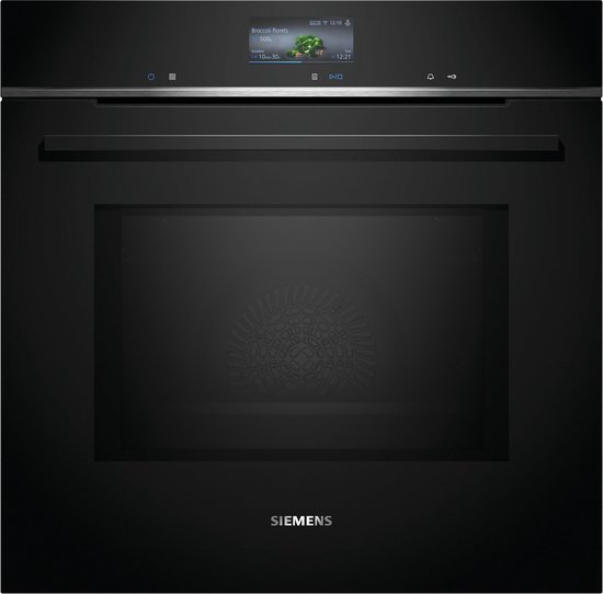 Siemens HM776GKB1 - Zwart - 67 L - 800 Watt -