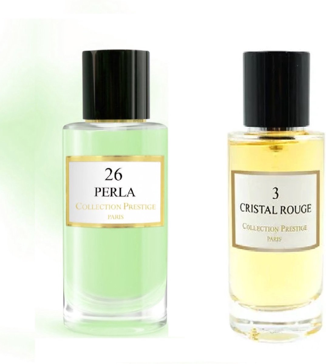 Goedkoopste Collection Prestige No. 3 -Cristal Rouge- Perfume & No. 26 Perla 50 ml Eau de Parfum (50 50