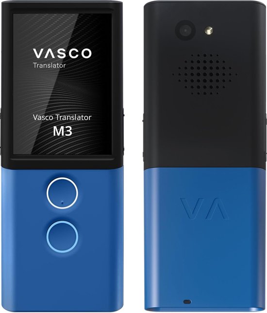 Afbeelding van Vasco M3 Translator Pocket Vertaaltoestel Blauw 78+ Talen - Eerlijke Review