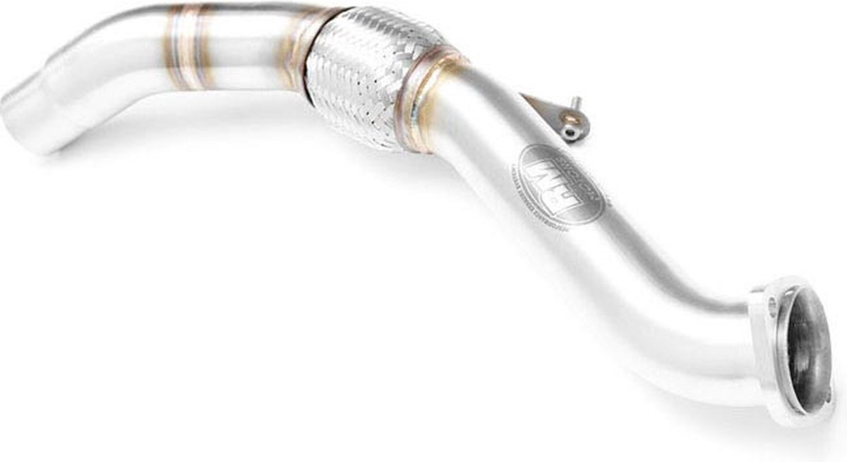 Bmw M47n2 downpipe - E83 met EURO 3 katalysator / roetfilter