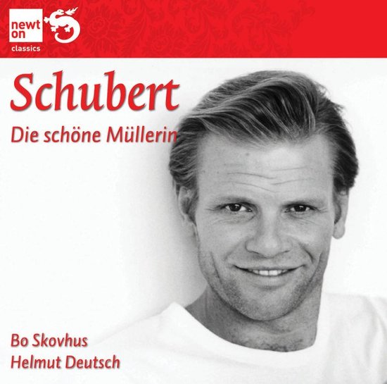 Bo Skovhus, bariton, op de voorkant van de Schubert 'Die schöne Müllerin' CD.