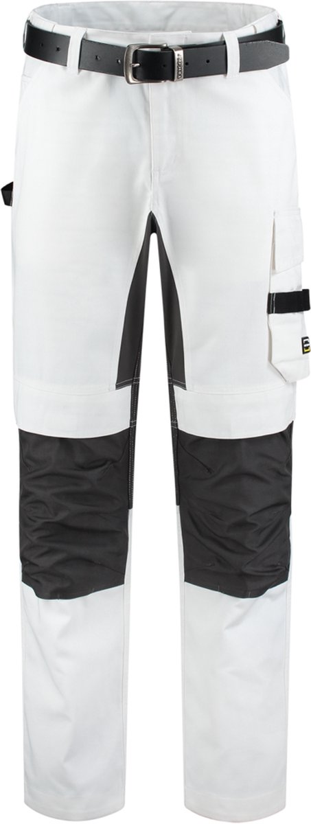 Tricorp Schildersbroek Twill 502016 - Mannen - Wit/Grijs - 52