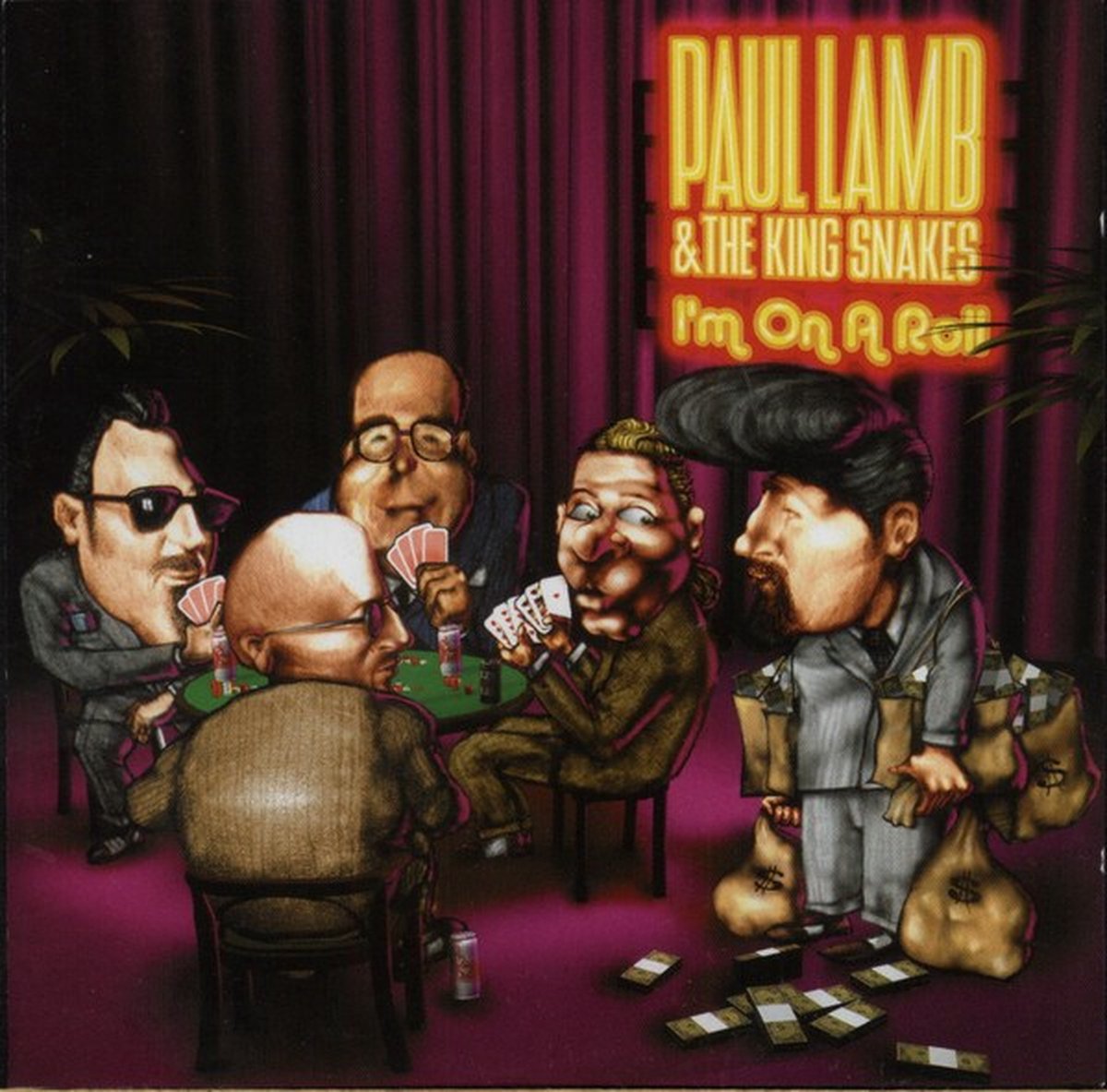 Paul Lamb & The King Snakes - I'm On A Roll (CD)