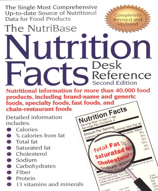The Nutribase Nutrition Facts Desk Reference - cover