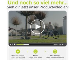 Fietstas voor bagagedrager waterdicht - praktische draaggreep - VELMIA - fietstassen achter Waterproof bicycle bag