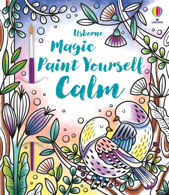 Magic Painting Books- Magic Paint Yourself Calm - cover