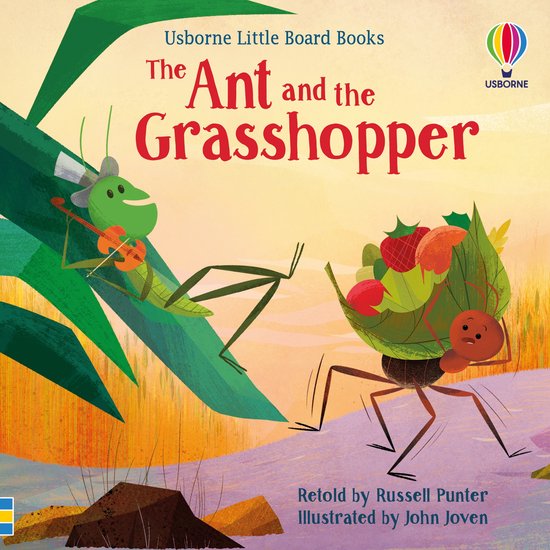 Little Board Books-The Ant and the Grasshopper