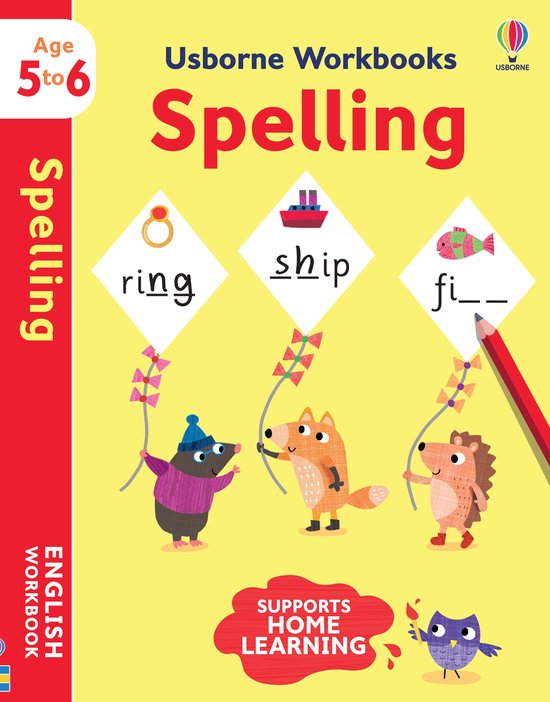 Usborne Workbooks- Usborne Workbooks Spelling 5-6 - cover