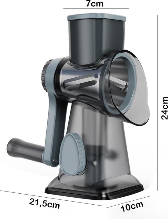 3-in-1 Trommelrasp van Rivv