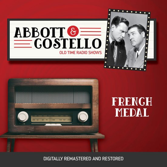 Abbott and Costello: French Medal - cover