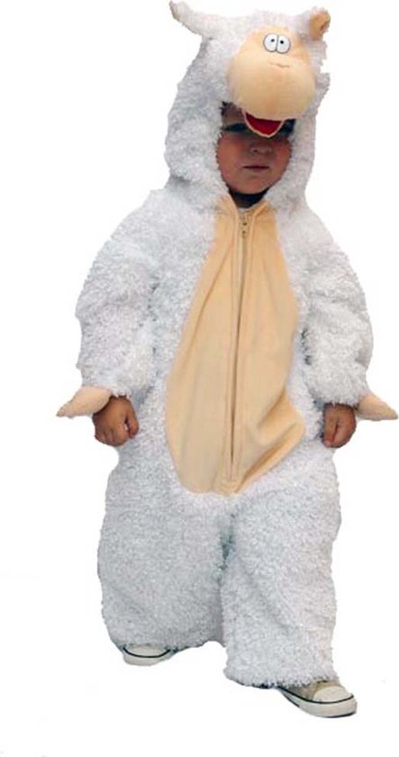 Schapenpak kind pluche - Maatkeuze: Maat 116