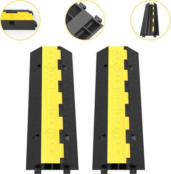 Kabelbrug rubber 5 kanaals 80 cm