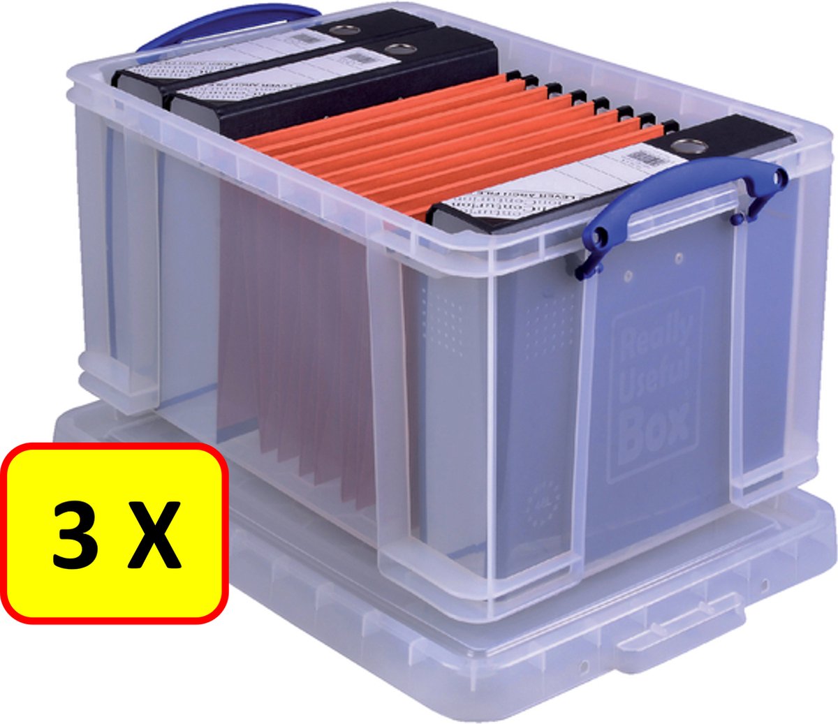 Opbergdoos 35 Liter Transparant
