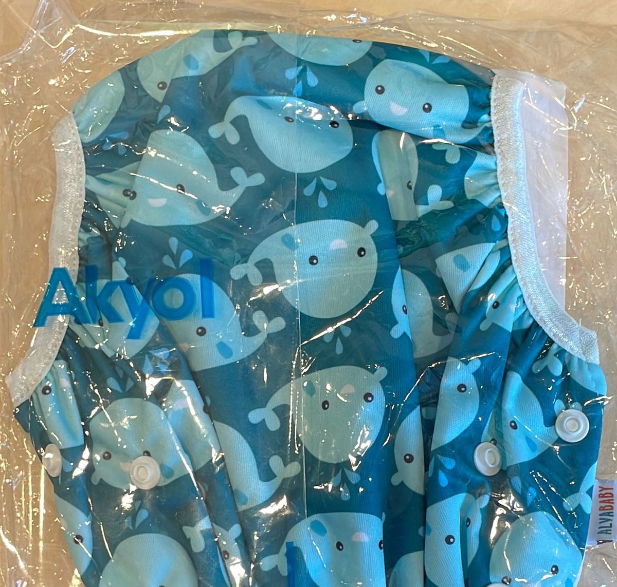 Akyol - Zwemluiers baby - herbruikbare zwemluiers - zwemkleding baby's - zwemmen - zwembroekje baby's - zwemkleding voor baby's - zwemluier jongens — afbeelding 2