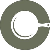 Bol.com COOCK Wokpan Inductie - Speciale Anti-Aanbak Coating - Roerbakpan - Gerecycled Aluminium - Zwart - Inclusief E-book aanbieding