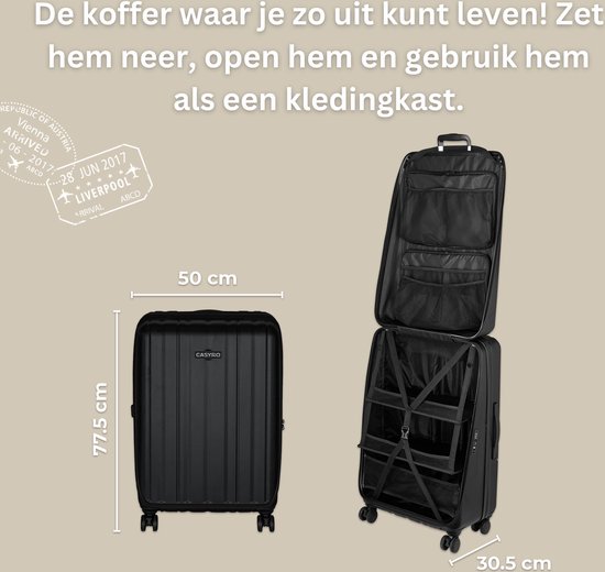 Samsonite Essens 4-Rollen L 75 cm Graphite günstig online kaufen