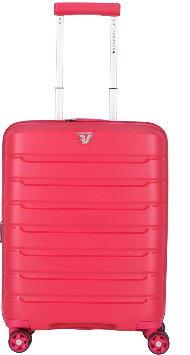Roncato B-Flying 4 Wiel Cabin Trolley 55 Expandable Magenta Pink