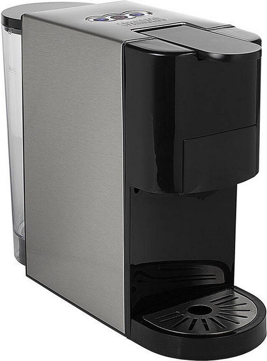 Princess 249450 Multi Capsule Filter-koffiezetapparaat - Staal 4-in-1 - Geschikt voor meerdere koffiesoorten