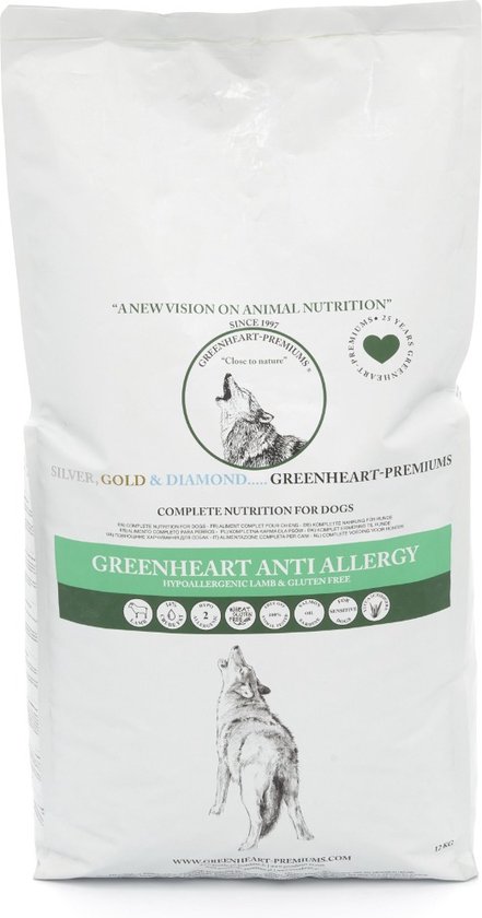 Greenheart hondenvoer Anti Allergy 12 kg - Hond