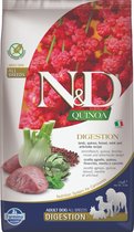 Farmina N&D Grain Free Dog Quinoa Digestion Adult Lamb 2,5 kg - Hond