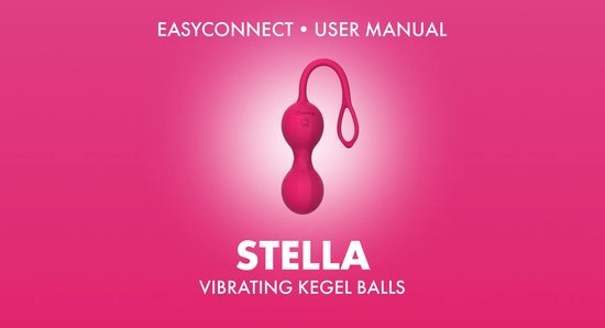 EasyConnect - Boules de Kegel vibrantes Stella contrôlées par application