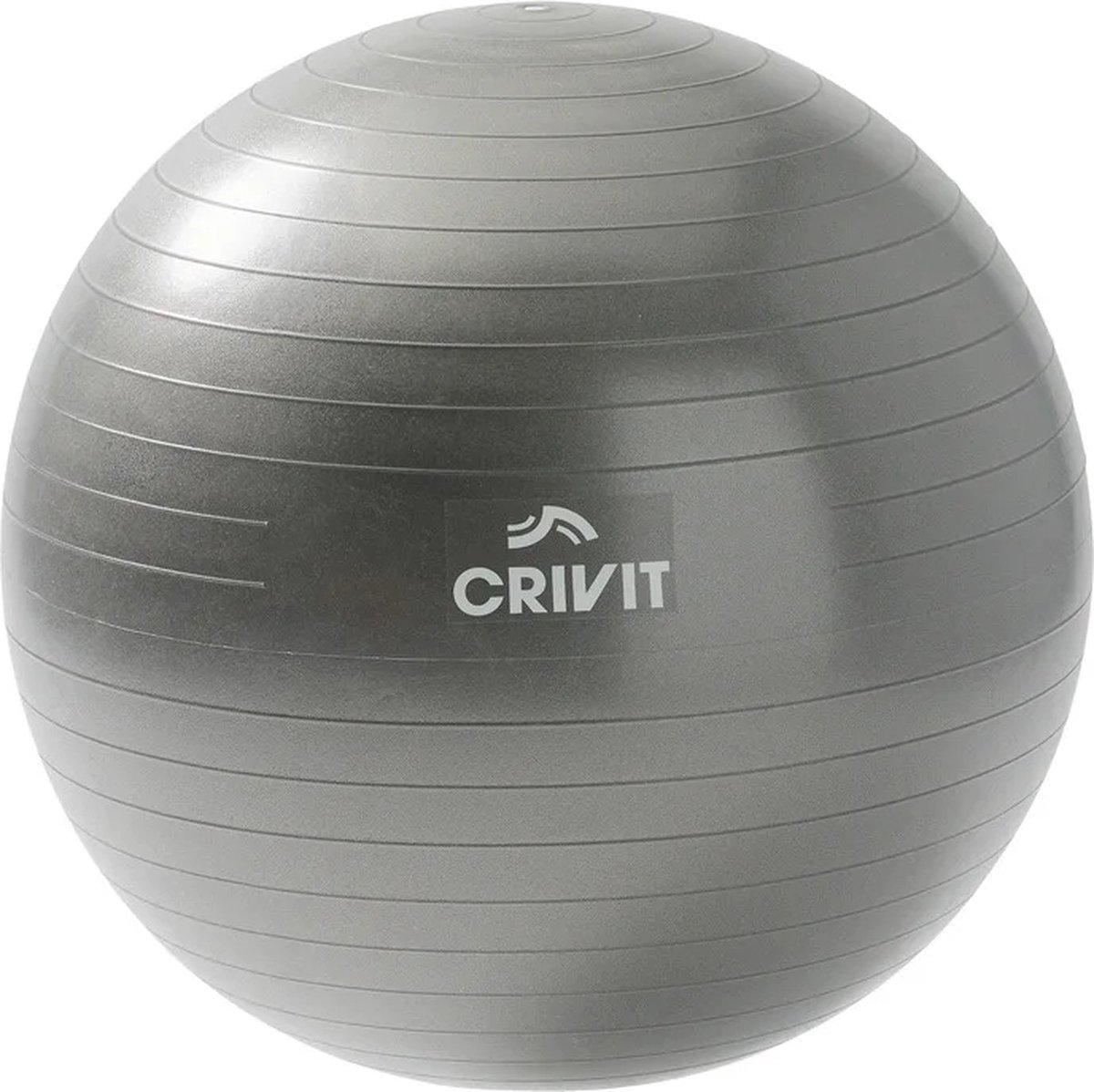Crivit Soft-Gymnastiek bal - 65cm - Kunststof - Snel opblaasbaar - Voor Fitnessoefeningen