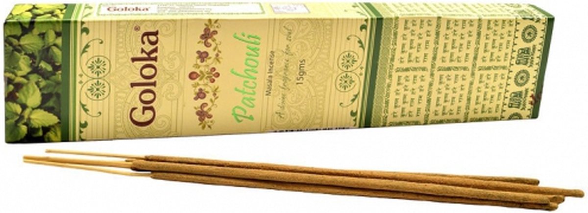 Goedkoopste Wierook Goloka Patchouli - 1 pakje van 15 gram
